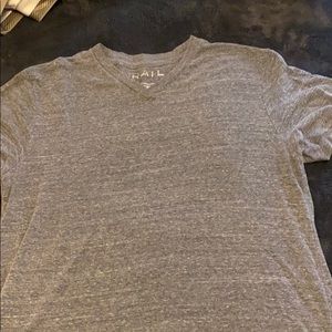 Gray v neck t shirt